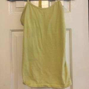 Yellow lulu lemon top